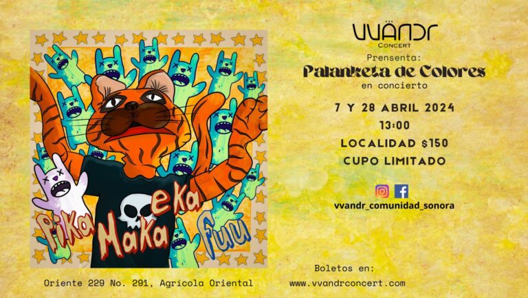 Yellow Texture Summer Concert Flyer (Portada para Facebook)